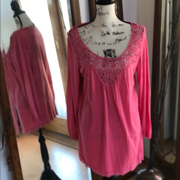 24/7 Tops - Pink and pretty tunic top